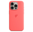 Чохол для iPhone 15 Pro Silicone Case With MagSafe Guava