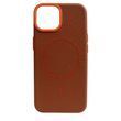Чохол для iPhone 12/12 Pro : Grain Silicone with MagSafe &ndash; Saddle Brown