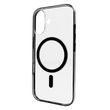 Чехол для iPhone 17 Clear color with MagSafe - Black