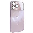 Чехол для iPhone 11 Pro матовый NEW PC Slim with MagSafe case с защитой камеры Pink