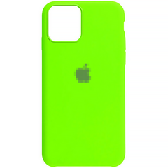Чехол Silicone Case для iPhone 13 Mini FULL (№66 Neon Green)