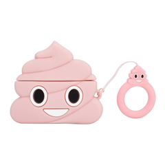 Чехол для AirPods 1|2 Poop Pink 3D Case