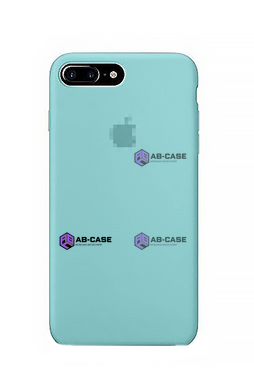 Чехол Silicone Case для iPhone 7/8 Plus FULL (№21 Sea Blue)