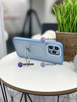 Чохол Matt Guard Magsafe на iPhone 15 Pro Max з підставкою Dark Green