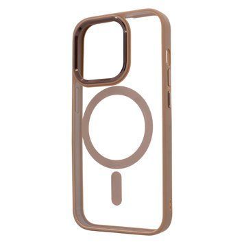 Чехол для iPhone 14 Pro Max : Crystal Guard with MagSafe &ndash; Gold