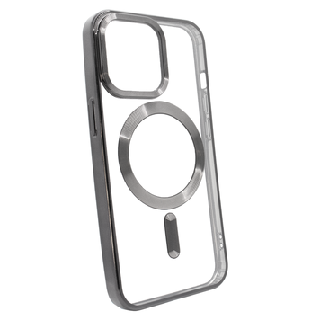 Чохол на iPhone 12/12 Pro OPEN Shining with MagSafe Black
