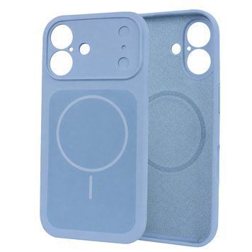 Чохол для iPhone 16 : Dual Tone Silicone MagSafe Case &ndash; Blue Brume