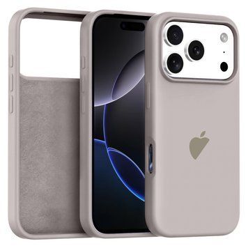Чехол для iPhone 18 Pro Max &ndash; Silicone Case Full (№10 Stone)