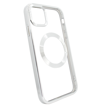 Чохол на iPhone 13 OPEN Shining with MagSafe Silver
