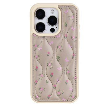 Чохол для iPhone 15 Pro Flower - Gold