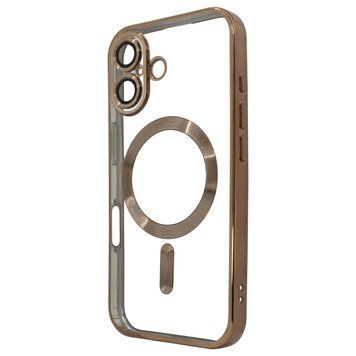 Чохол для iPhone 17 : Shining with MagSafe з лінзами на камеру &ndash; Desert Gold