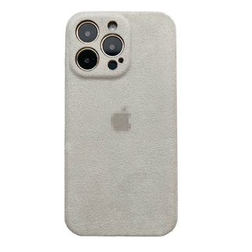 Чохол Alcantara FULL Camera на iPhone 13 series (iPhone 13 Pro Max, Stone)