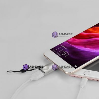 Переходник Type-C на (USB-A) Hoco UA9 &mdash; Pearl Nickel