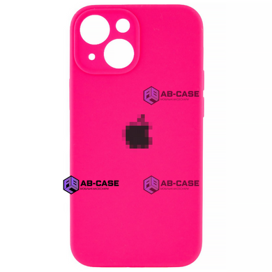 Чехол Silicone Сase для iPhone 15 Plus Full Camera №47 Hot Pink
