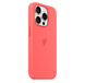 Чохол для iPhone 15 Pro Silicone Case With MagSafe Guava 2