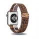 Металічний ремінець для Apple Watch (42mm, 44mm, 45mm, 49mm) Milanese Leopard, Bronze
