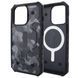 Чехол для iPhone 12 | 12 Pro : UAG with MagSafe камуфляжный (Black-Gray) 1