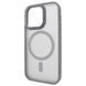 Чехол для iPhone 15 Pro Max Nofelet MATT Case with MagSafe - Titanium Gray
