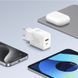 Зарядное устройство Baseus Cube 30W (1xUSB-C + 1xUSB-A) &ndash; Белый 6