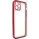 Гальванічний чохол (на iPhone 13 Pro, Red)