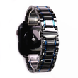 Ремешок керамический Ceramic Band для Apple Watch 42mm | 44mm | 45mm | 46mm | 49mm Black-Blue