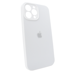 Чехол Silicone Сase для iPhone 15 Pro Max Full Camera №9 White