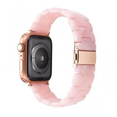 Янтарный Ремешок для Apple Watch (38mm, 40mm, 41mm, Pink)