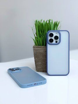 Чохол матовий для iPhone 13 MATT Crystal Guard Case Lavender Gray