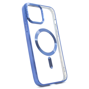 Чохол на iPhone 12/12 Pro OPEN Shining with MagSafe Dark Blue