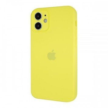 Чехол Silicone Case FULL CAMERA (square side) (для iPhone 11) (Flash)
