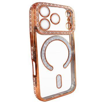 Чехол для iPhone 18 Pro Max | 17 Pro Max : Diamond Shining Case with MagSafe &ndash; Orange
