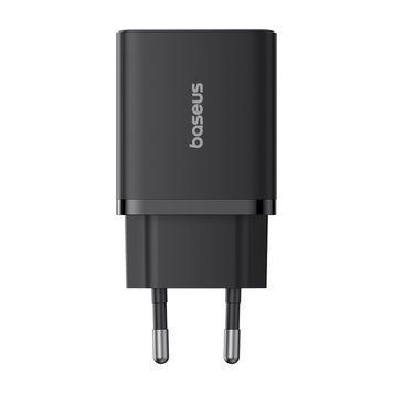 Зарядний пристрій Baseus Cube 30W (1xUSB-C + 1xUSB-A) &ndash; Чорний