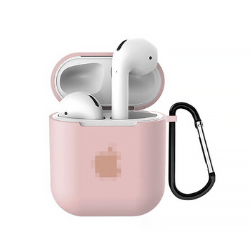 Чехол для AirPods 1 | 2 : Logo Case with Carbine &ndash; Pink Sand