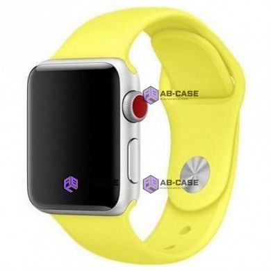 Силиконовый ремешок для Apple Watch (42mm, 44mm, 45mm, 49 mm №32 Flash, S)