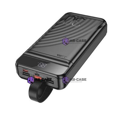 Павербанк Hoco 30000mAh 22.5W and LED-lamp - Black