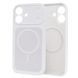 Чехол для iPhone 17 : Dual Tone Silicone MagSafe Case &ndash; White