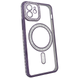 Чехол для iPhone 11 Diamond Shining Case with MagSafe с защитными линзамы на камеру, Deep Purple 1