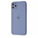 Чехол Silicone Case FULL CAMERA (для iPhone 11 Pro Max, Lavender Gray)