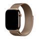Металлический ремешок Milanese Loop Apple Watch (42mm, 44mm, 45mm, 46mm, 49mm, Champagne Gold)
