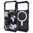 Чехол для iPhone 17 Pro : UAG with MagSafe камуфляжный (White-Black)