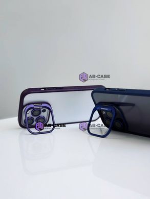 Чохол для iPhone 13 Guard Stand Camera Lens з лінзами та підставкою Deep Purple