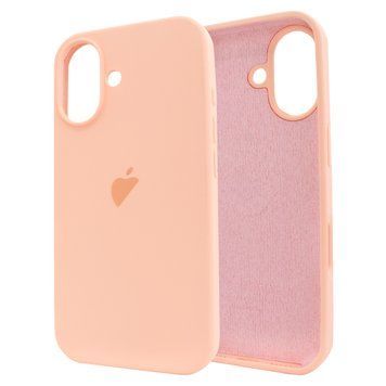 Чехол для iPhone 16 Silicone Case FULL (№62 Grapefruit)