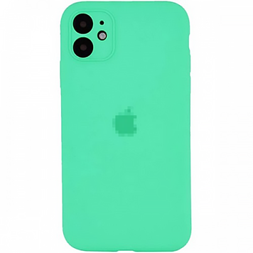 Чехол Silicone Case FULL CAMERA (для iPhone 11, Spearmint)