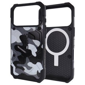 Чохол для iPhone 17 Pro : UAG with MagSafe камуфляжний (White-Black)