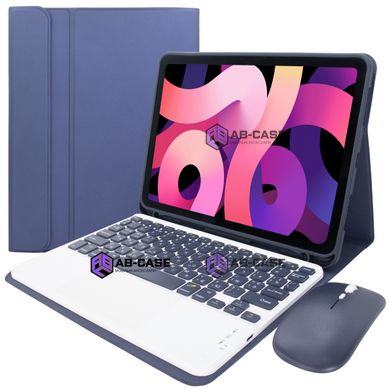 Чохол для iPad 10 (2022-10.9) з клавітатурою, тачпадом та мишкою - Navy Blue