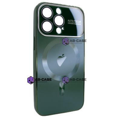 Чохол для iPhone 13 Pro Max матовий NEW PC Slim with MagSafe case із захистом камери Dark Green