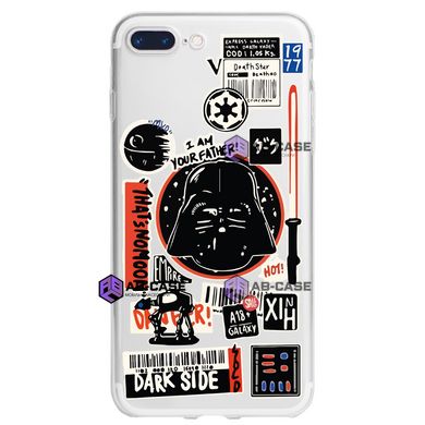Чехол прозрачный Print Darth Vader (Star Wars) для iPhone 7 Plus/8 Plus
