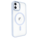 Чохол матовий для iPhone 11 MATT Crystal Guard with MagSafe напівпрозорий Sierra Blue