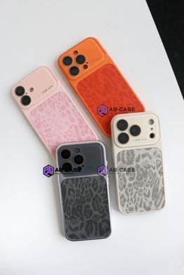 Чехол для iPhone 14 Pro Max : AITO PU-Leather Leopard Case [17 series Design] &ndash; Pink