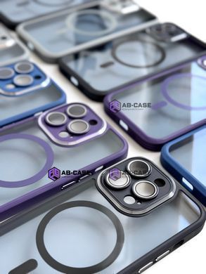 Чехол для iPhone 14 Pro Max Nofelet Chrome Camera Case with MagSafe - Blue
